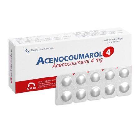 Acenocoumarol 4mg H/30vne SPM - Điều Trị Ngăn Ngừa Nghẽn Mạch