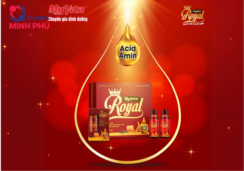 Myvita Royal - Hồi phục sức khỏe nhanh, tăng sự tỉnh táo