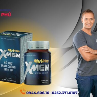 Sản phẩm Myvita Xmen – Tăng cường sinh lý cho phái mạnh