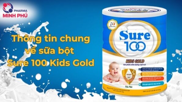 Thông tin chung về sữa bột Sure 100 Kids Gold