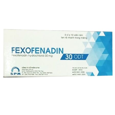 Fexofenadin 30mg T/160H/30v