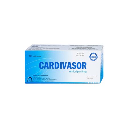 Cardivasor 5mg T/160H/30v