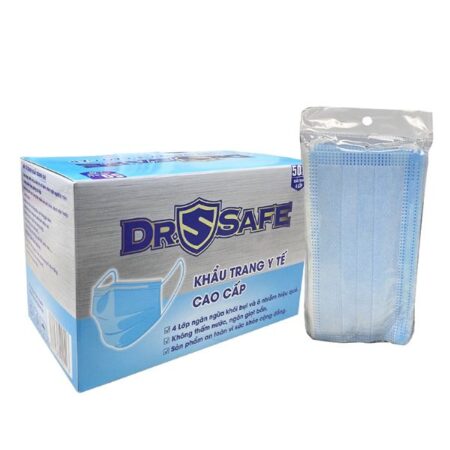 Khẩu trang y tế cao cấp DR.SAFE H/50 cái (trắng)