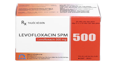 Levofloxacin SPM 500 T/72H/50vne